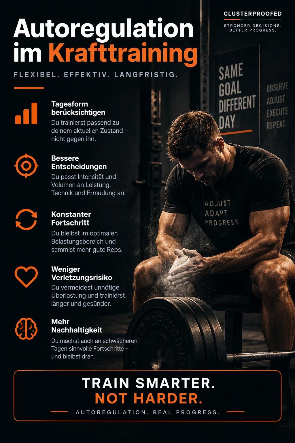 Autoregulation im Krafttraining: Warum dein Trainingsplan nicht alles vorher wissen kann