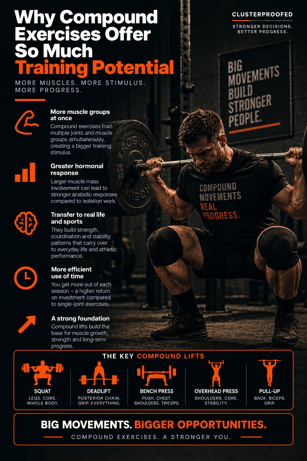 Why Compound Exercises Deliver So Much Training Potential at Once