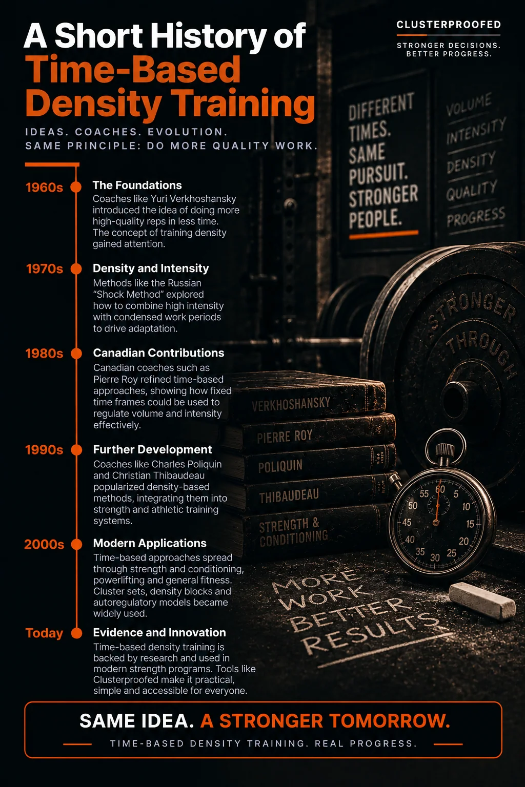 A Short History of Time-Based Density Training