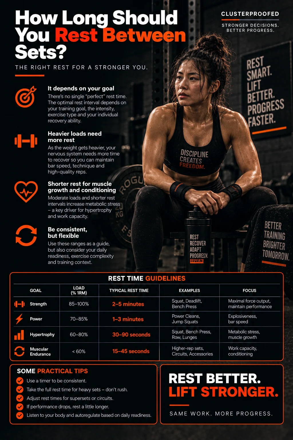 How Long Should You Rest Between Sets?