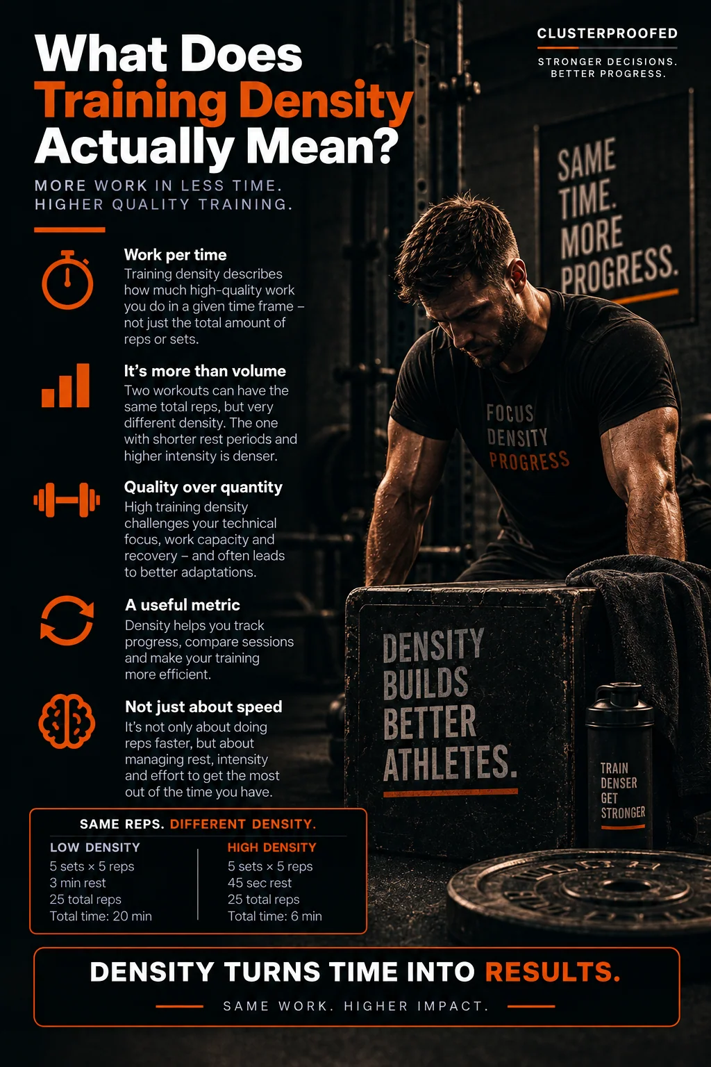 What Does Training Density Actually Mean?